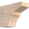 Ekena Millwork Monterey Smooth Rafter Tail, Douglas Fir, 5 1/2"W x 12"H x 16"L RFT06X12X16MON00SDF - alternate 1